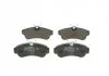 Колодка торм. диск. NISSAN ALMERA передн. (пр-во Bosch) BOSCH 0986461147 (фото 2)