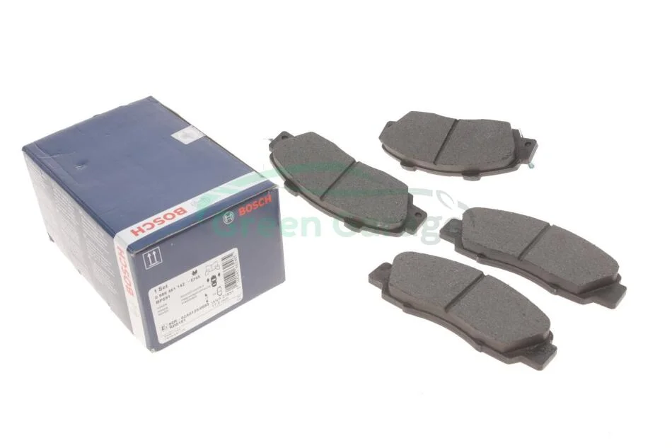 Колодка торм. диск. HONDA ACCORD передн. (пр-во Bosch) BOSCH 0986461142 (фото 1)