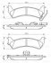 Гальмівні колодки, дискові BOSCH 0986494348 (фото 1)