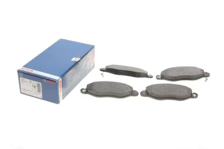 Колодка торм. диск. FORD TRANSIT (FD, FB, FS, FZ, FC) передн. (пр-во Bosch) BOSCH 0986494037