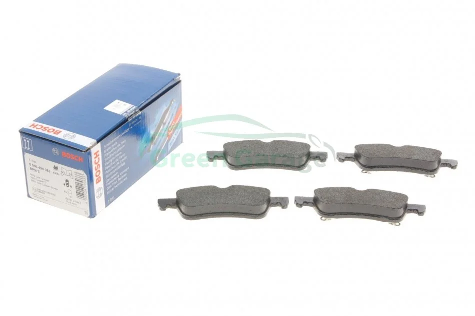 Гальмівні колодки дискові BOSCH 0986494063 (фото 1)