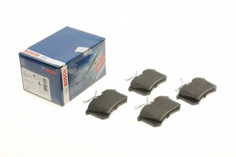 Колодка торм. диск. AUDI A4, A6, VW GOLF IV задн. (пр-во Bosch) BOSCH 0986466683