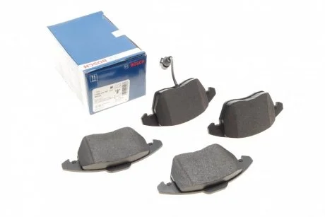 Колодка торм. диск. AUDI A3, SEAT, SKODA, VW передн. (пр-во Bosch) BOSCH 0986424797