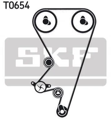 Комплект (ремінь+ролики) SKF VKMA 05202 (фото 1)