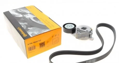 Комплект (ремінь+ролики) CONTITECH 6PK1045 K2