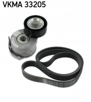 Поликлиновой ременный комплект SKF VKMA 33205