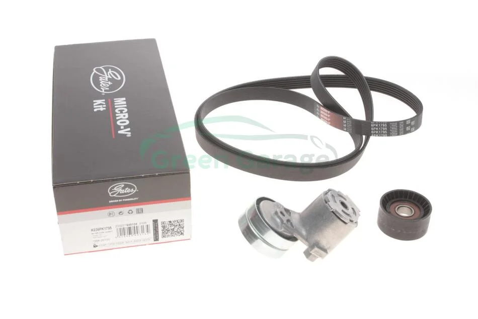 Комплект (ремінь+ролики) GATES K036PK1795 (фото 1)