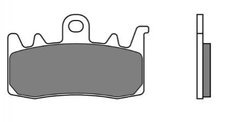 Гальмівні колодки BREMBO 07BB38SA (фото 1)