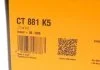 Комплект (ремінь+ролики) CONTITECH CT 881 K5 (фото 4)
