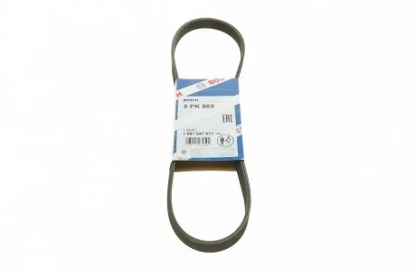 Ремень 5 PK 865 DAEWOO LANOS седан (KLAT) 1.5 (пр-во Bosch) BOSCH 1 987 947 911