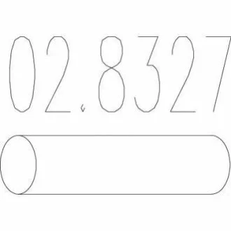 Муфта вихлопної системи MTS 02.8327