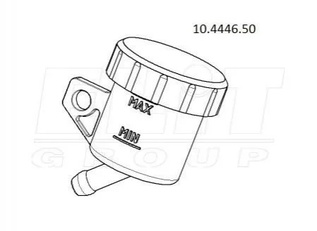 Бачок гальмівної рідини BREMBO 10444650