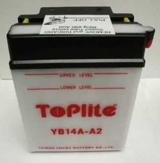 Мотоакумулятор TOPLITE YB14AA2