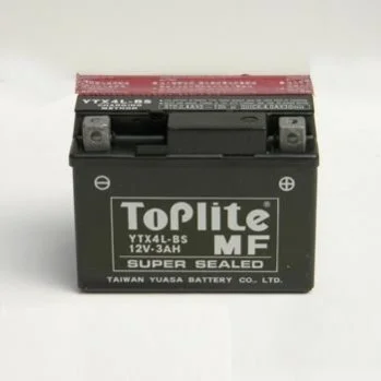 Мотоакумулятор TOPLITE YTX4LBS (фото 1)