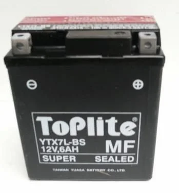 Мотоакумулятор TOPLITE YTX7LBS (фото 1)