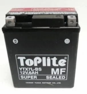 Мотоакумулятор TOPLITE YTX7LBS