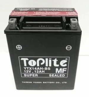 Мотоакумулятор TOPLITE YTX14AHBS
