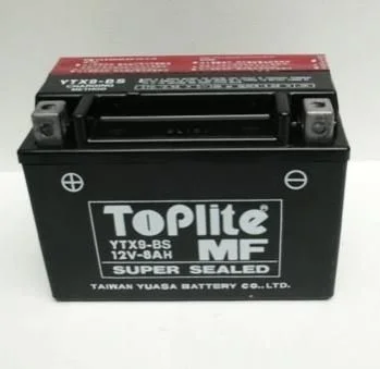 Мотоакумулятор TOPLITE YTX9BS (фото 1)