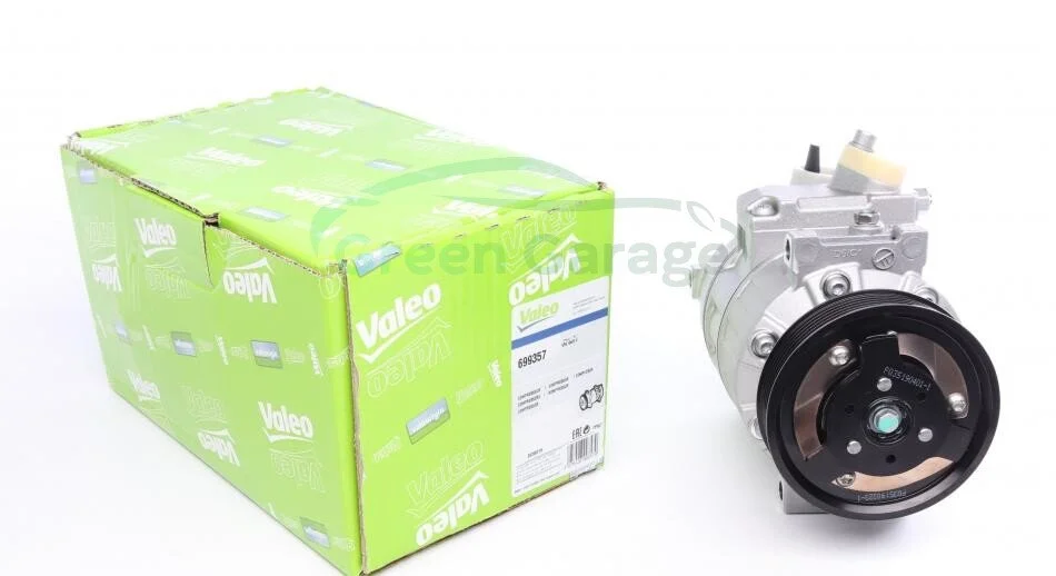 Компрессор кондиционера AUDI, SEAT, SKODA, VW (Пр-во) VALEO 699357 (фото 1)