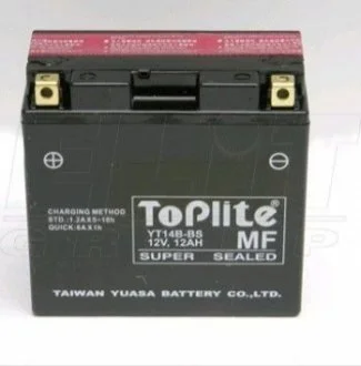 Мотоакумулятор TOPLITE YT14BBS