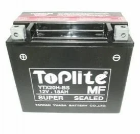 Мотоакумулятор TOPLITE YTX20HBS (фото 1)