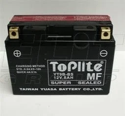 Мотоакумулятор TOPLITE YT9BBS (фото 1)