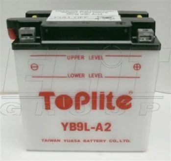 Мотоакумулятор TOPLITE YB9LA2