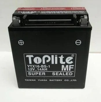 Мотоакумулятор TOPLITE YTX16BS1 (фото 1)