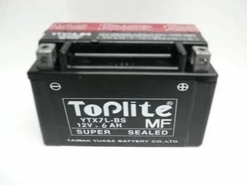 Мотоакумулятор TOPLITE YTX7ABS