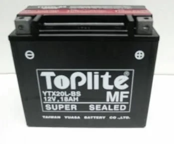 Мотоакумулятор TOPLITE YTX20LBS (фото 1)
