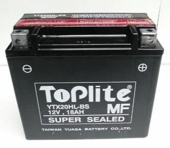 Мотоакумулятор TOPLITE YTX20HLBS (фото 1)