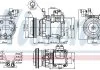 Компрессор кондиционера HYUNDAI TUCSON/KIA SPORTAGE 2.0 i 16V (пр-во Nissens) NISSENS 89286 (фото 6)