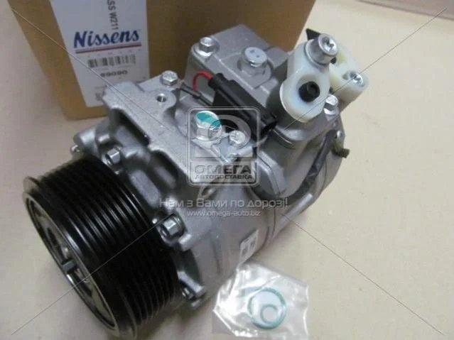 Компрессор кондиционера MERCEDES BENZ E-CLASS W211 05- (Nissens) NISSENS 89090 (фото 1)