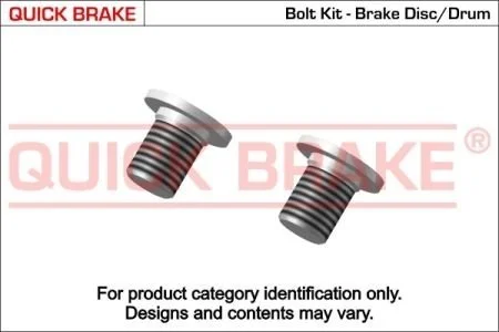 Болт гальмівного диска QUICK BRAKE 11661K