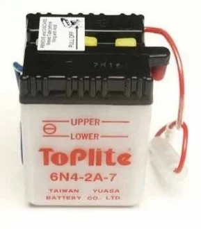Мотоакумулятор TOPLITE 6N42A7