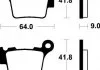 Гальмівні колодки SBS 791RSI (фото 3)