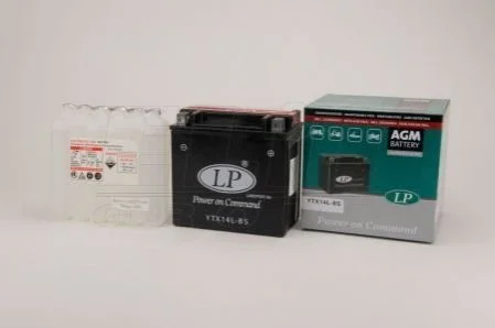 Мотоакумулятор LP AGM LP BATTERY YTX14LBS (фото 1)