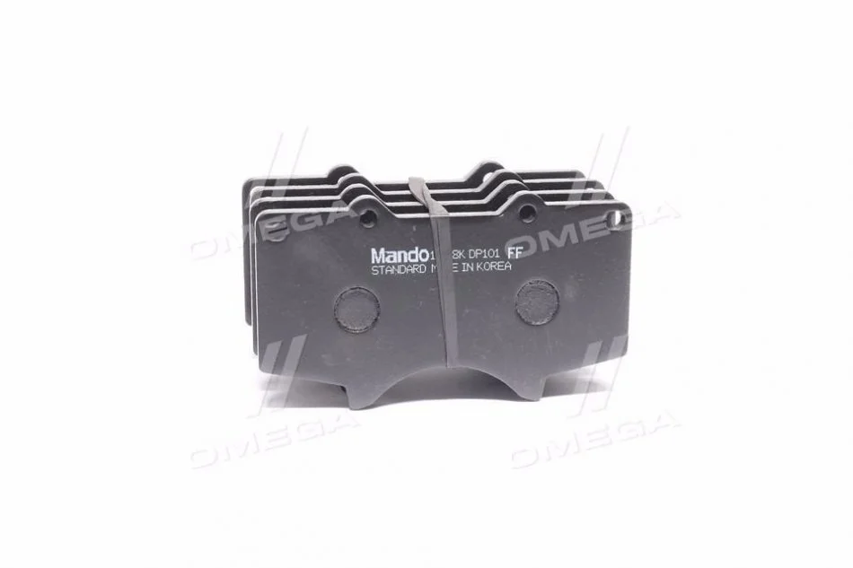Колодки гальм. TOYOTA LAND CRUISER (вир-во Mando) MANDO MPT25 (фото 1)