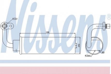 Осушувач кондицiонера NISSENS 95444