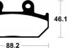 Гальмівні колодки SBS 182MS (фото 2)