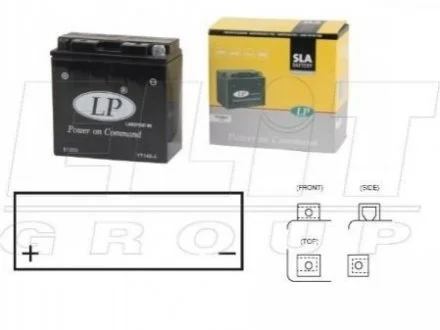 Мотоакумулятор LP SLA LP BATTERY YT14B4