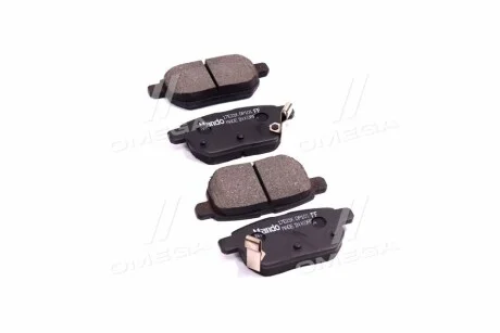 Колодки гальм. TOYOTA AURIS, COROLLA, IQ, PRIUS, URBAN CRUISER, YARI (вир-во Mando) MANDO MPT20