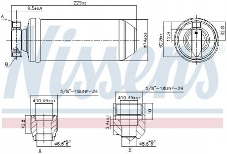 Осушувач кондицiонера NISSENS 95058