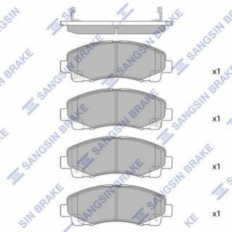 Кт. Тормозные колодки дисковые Hi-Q (SANGSIN) SP1470