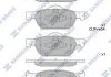 Комплект гальмівних колодок з 4 шт. дисків Hi-Q (SANGSIN) SP1605 (фото 1)