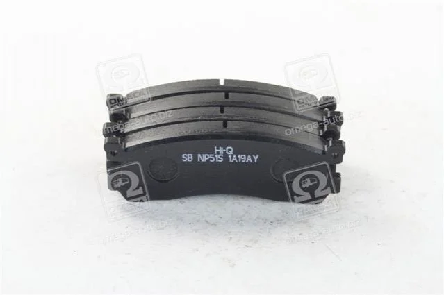 Комплект гальмівних колодок з 4 шт. дисків Hi-Q (SANGSIN) SP1060R (фото 1)