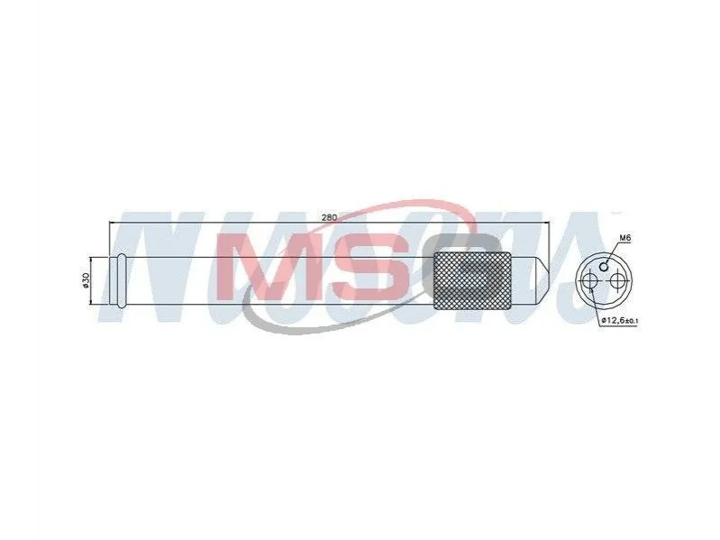 Осушувач кондиціонера NISSENS 95360 (фото 1)