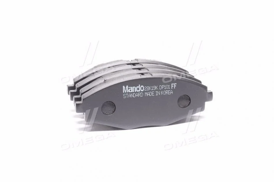 Колодка гальм. диск. DAEWOO LANOS 1.5 передн. (вир-во Mando) MANDO MPD06 (фото 1)