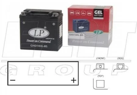 Мотоакумулятор LP GEL LP BATTERY MG GHD14HLBS (фото 1)