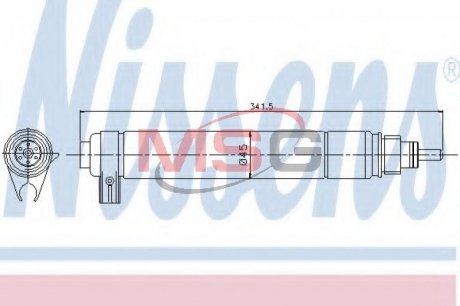 Осушувач кондицiонера NISSENS 95346